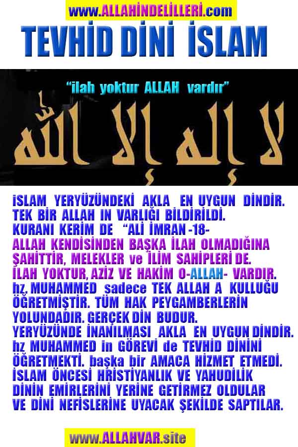 ALLAH, allah-delilleri, allahin-delilleri, allahin delilleri, allah in varlığının delilleri, allahin varlığınin delilleri, allah var, @allahvar, @allah-delilleri